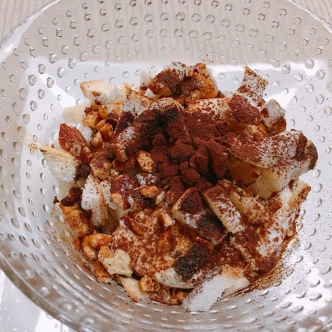 ナッツとお麸Deごろサク！ ～ティラミス麸うアイス～